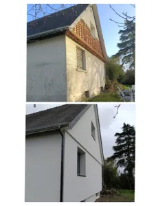 E2 façades à Orgères