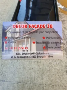 Decor Façade 38 à Bourgoin-Jallieu