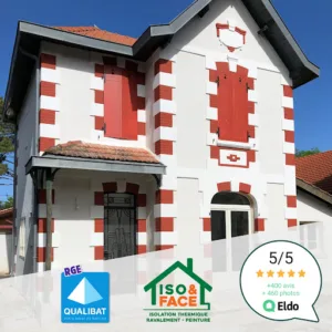 ISO&FACE 33 Le Teich – Isolation Thermique Extérieure & Ravalement de Façade à Le Teich