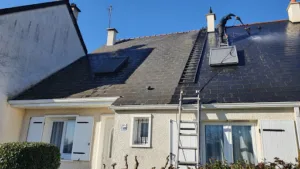 Gthabitat49 couvreur ravalement démoussage nettoyage toiture façade réparations maçonnerie fuite couverture devis gratuits à Beaucouzé
