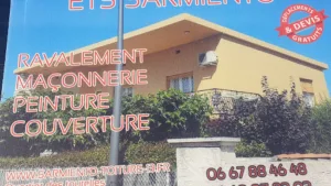 Ets Sarmiento – Peintre Façadier Couvreur Maçonnerie 13 à Châteauneuf-les-Martigues