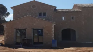Maçonnerie de Provence à Rognonas