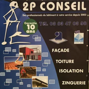2P Conseil – Ravalement de façade à Fléville-devant-Nancy