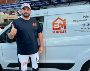 EMservices rénovation de façade et dintérieur à Igny