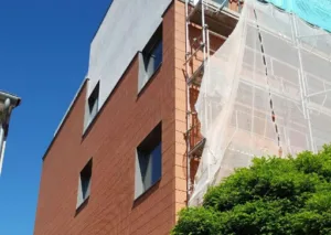 Traitement de façade à Pantin