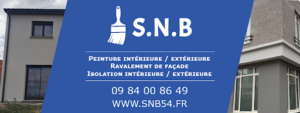 SNB 54 – Entreprise de peinture, ravalement de façade et isolation à Nancy et la Meurthe et Moselle à Heillecourt